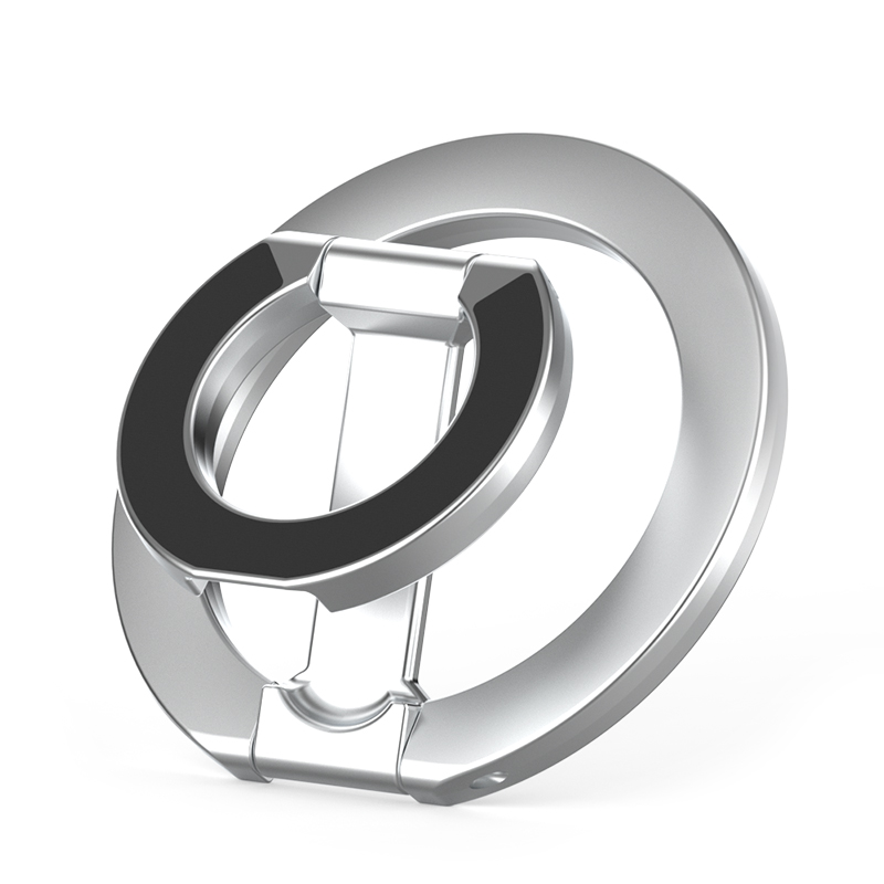 Soporte magnético de doble cara para teléfono MagSafe, soporte plegable portátil para teléfonos móviles, accesorios para teléfono, soporte de agarre Tok: multicolor