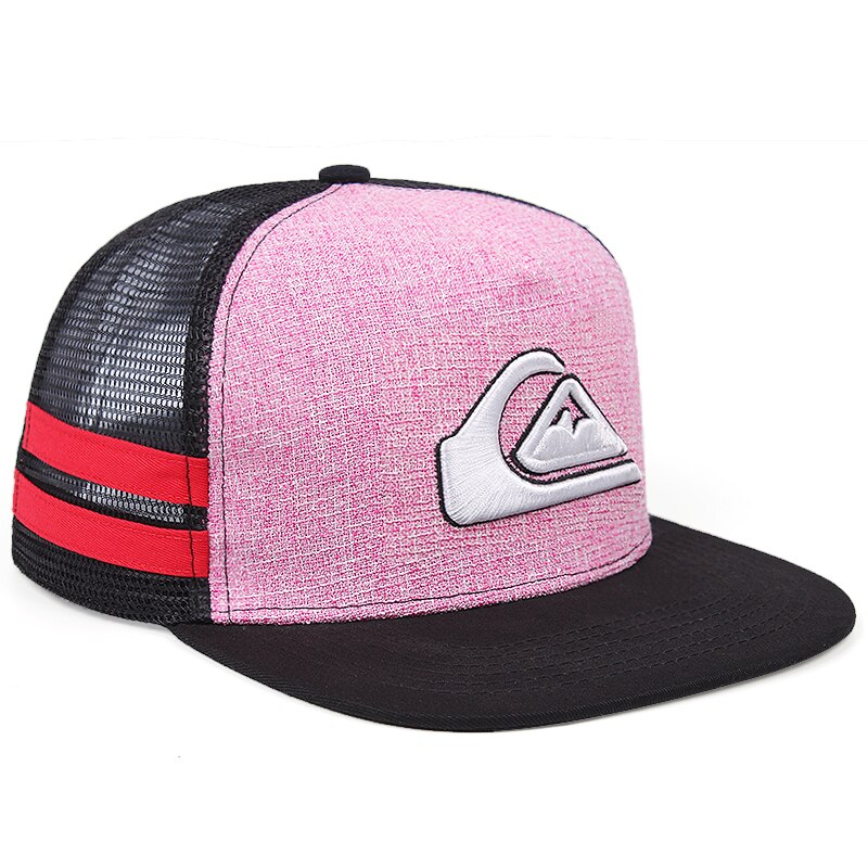 Mannen Trucker Hoed Outdoor Baseball Cap: Roze