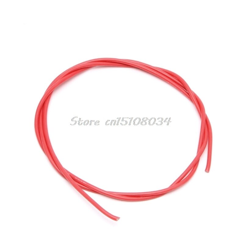 16 AWG Gauge Wire Flexible Silicone Stranded Copper Cables For RC Black Red &amp;