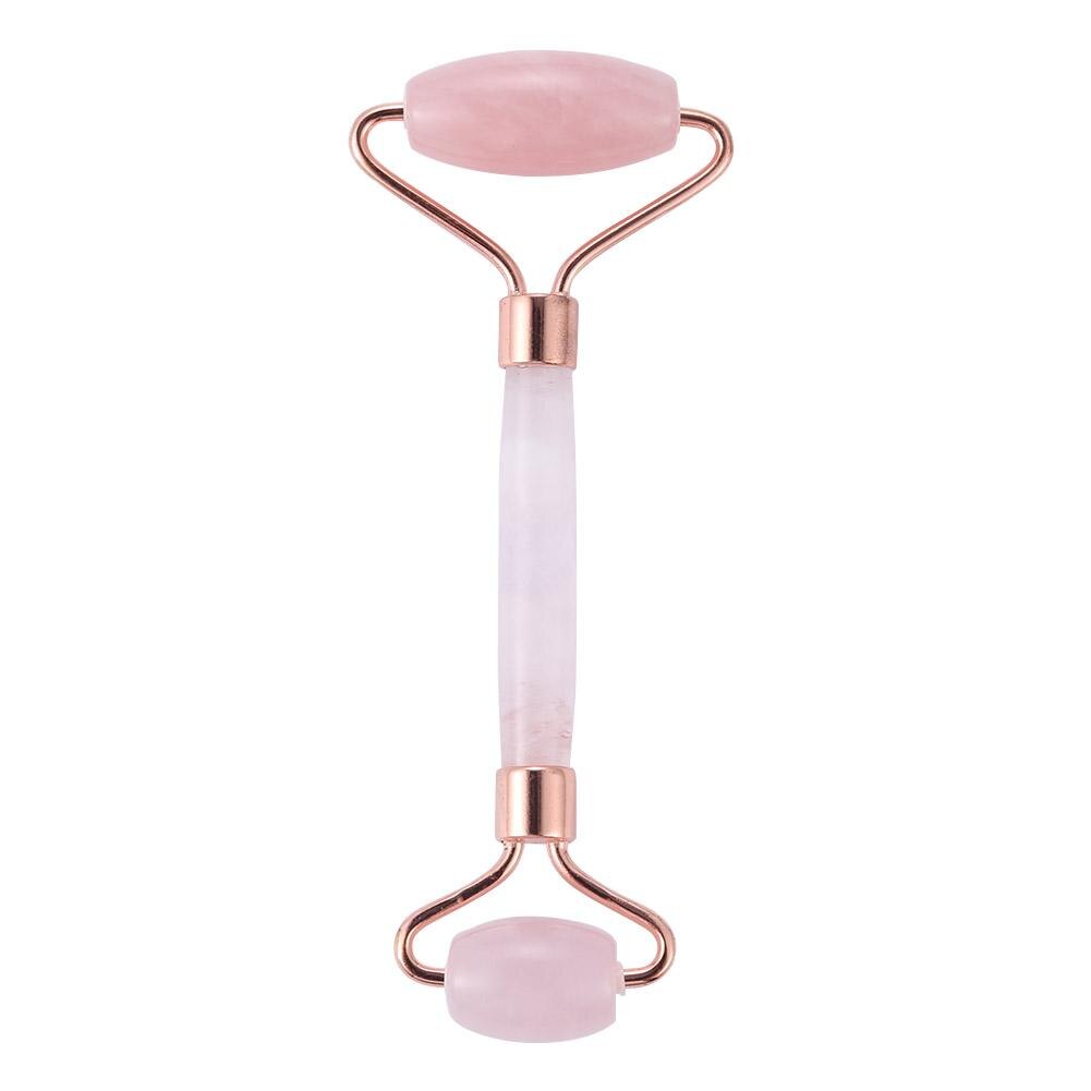 Crystal Quartz Roller Facial Jade Roller Gezicht Anti Rimpel Hand Armen Hals Massage Facial Afslanken Body Roller: 01