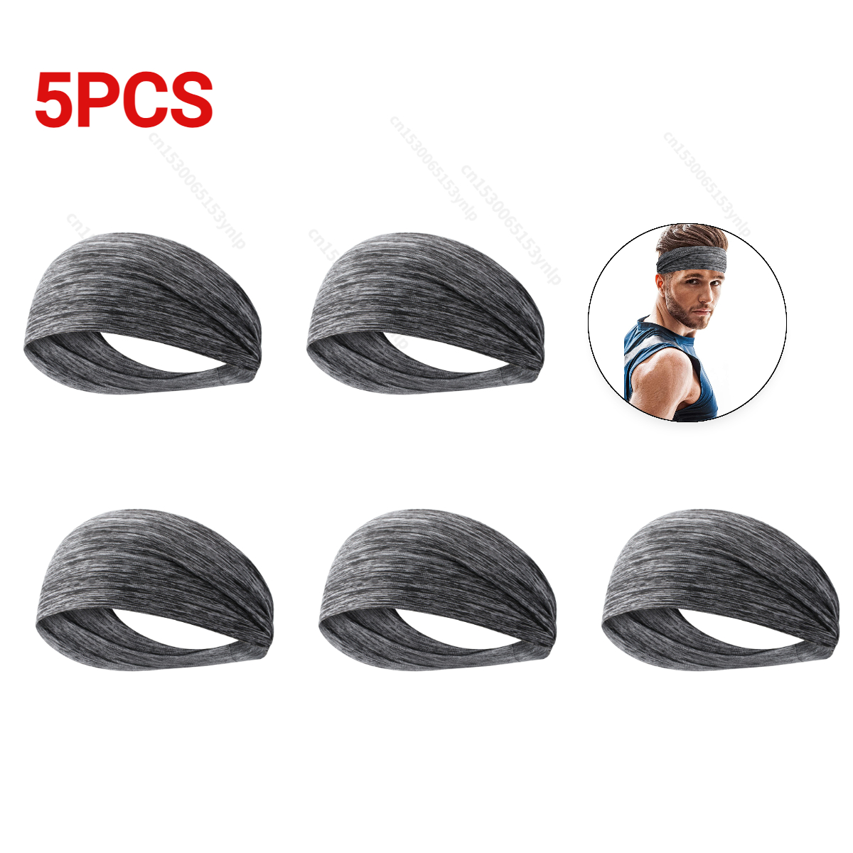 Ultra dünnes Sport chweißBand für draussen-Sport Laufen Yoga Stirnband atmungsaktiv Super saugfähig Schweiß Stirnband weiches Haar Kopfband: Lavendel