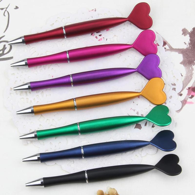 1Pc Pennen Mooie Mermaid Tail Balpennen Leuke Pens1.0mm Hart Voor Schrijven Balpen School Kantoorbenodigdheden X6X1
