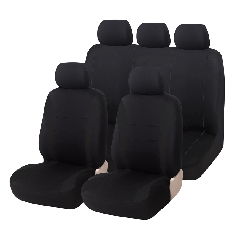 AUTOYOUTH-Fundas de protección para asiento de coche, accesorios para interior de coche, compatible con airbag, funda de asiento para Lada y Volkswagen, color rojo, azul y gris: black