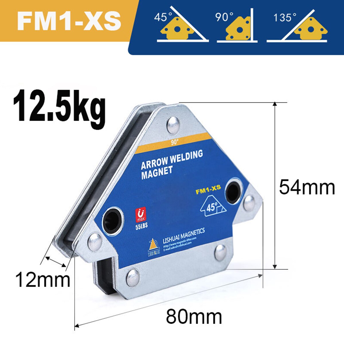 4pcs/set 28LBS Magnetic Welding Holders Multi-angle Solder Arrow Magnet Weld Fixer Positioner Auxiliary Locator Tools