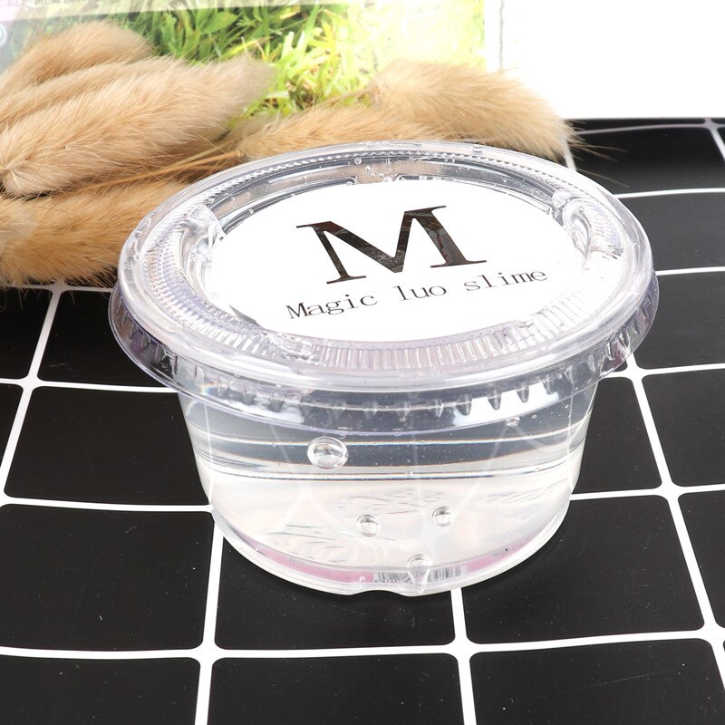 110ml pâte à modeler moelleux Slime polymère argile Super léger doux coton breloques pour Slime Kit Antistress jouets: Clair