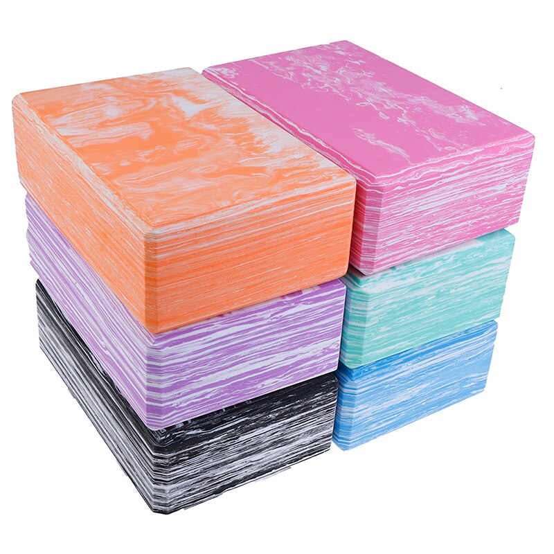 Hoge dichtheid eva camouflage yoga baksteen antislip anti-stress oefening fitness yoga blok pilates beginner 23cm * 15cm * 7.5cm