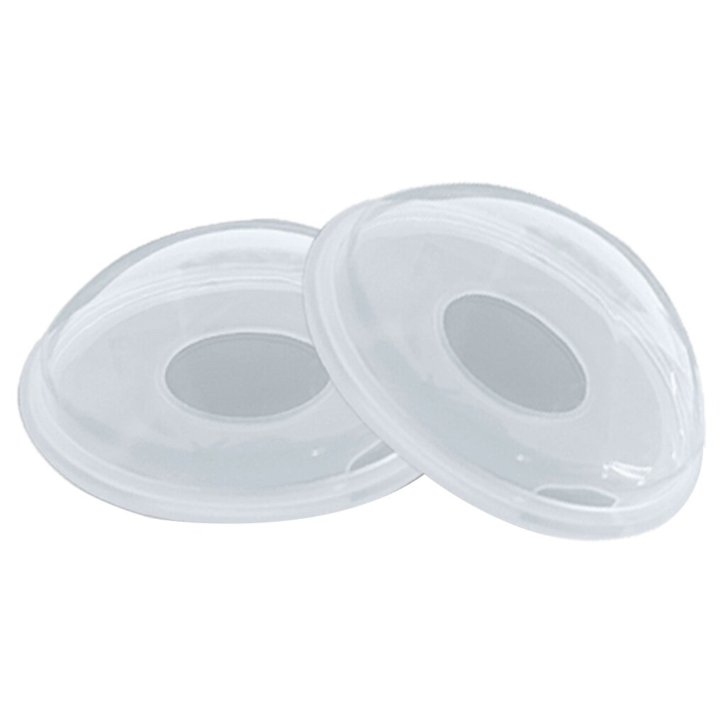 2Pcs Babyvoeding Moedermelk Wasbare 10Ml Herbruikbare Moederschap Verpleging Collector Shell Bra Pp Pads Superieure