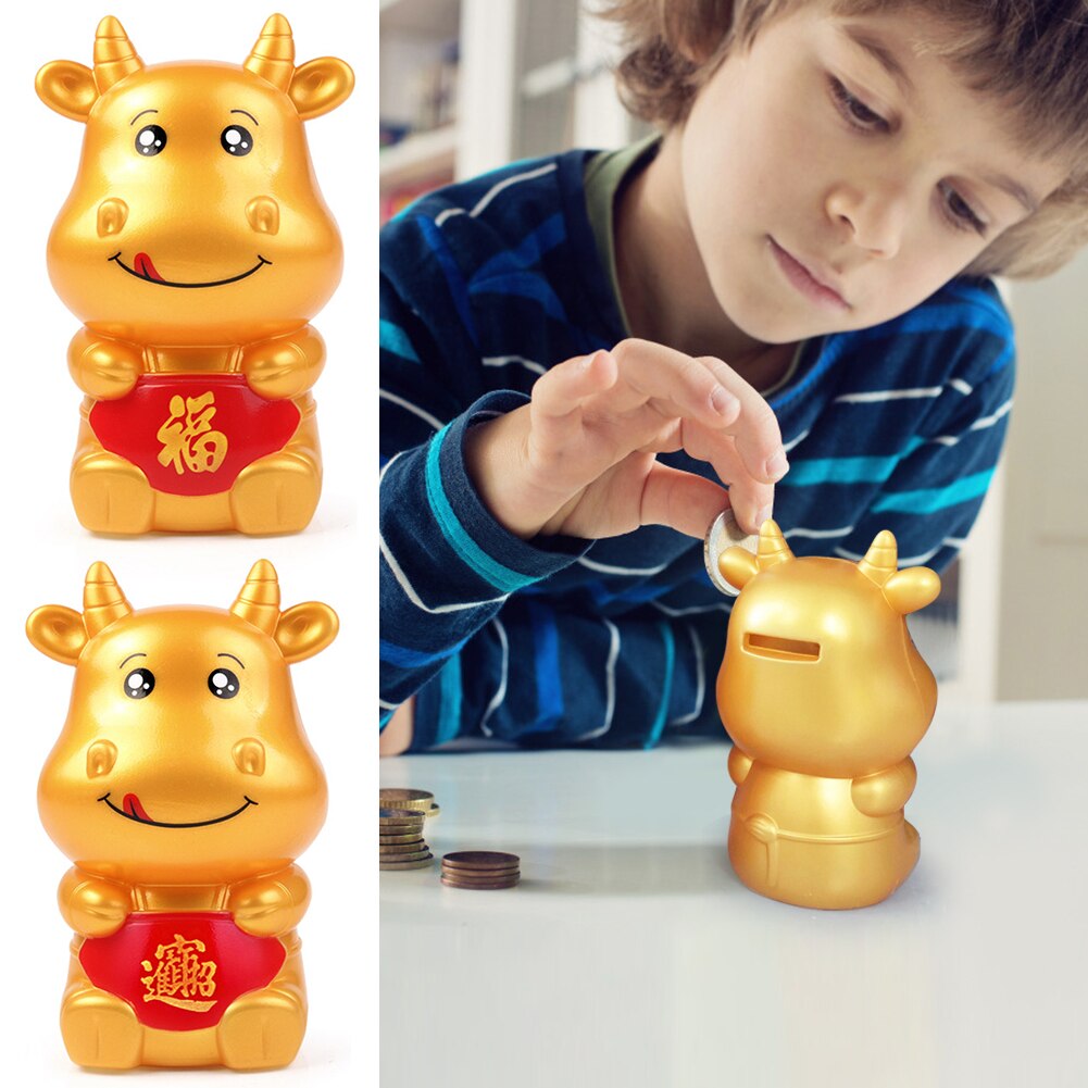 Contenitori a forma di toro del fumetto salvadanaio salvadanaio salvadanaio