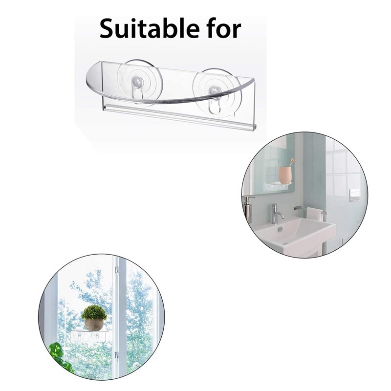 Prateleira de parede com ventosa, janela, planta, prateleira, janela, ambiente interno, jardim