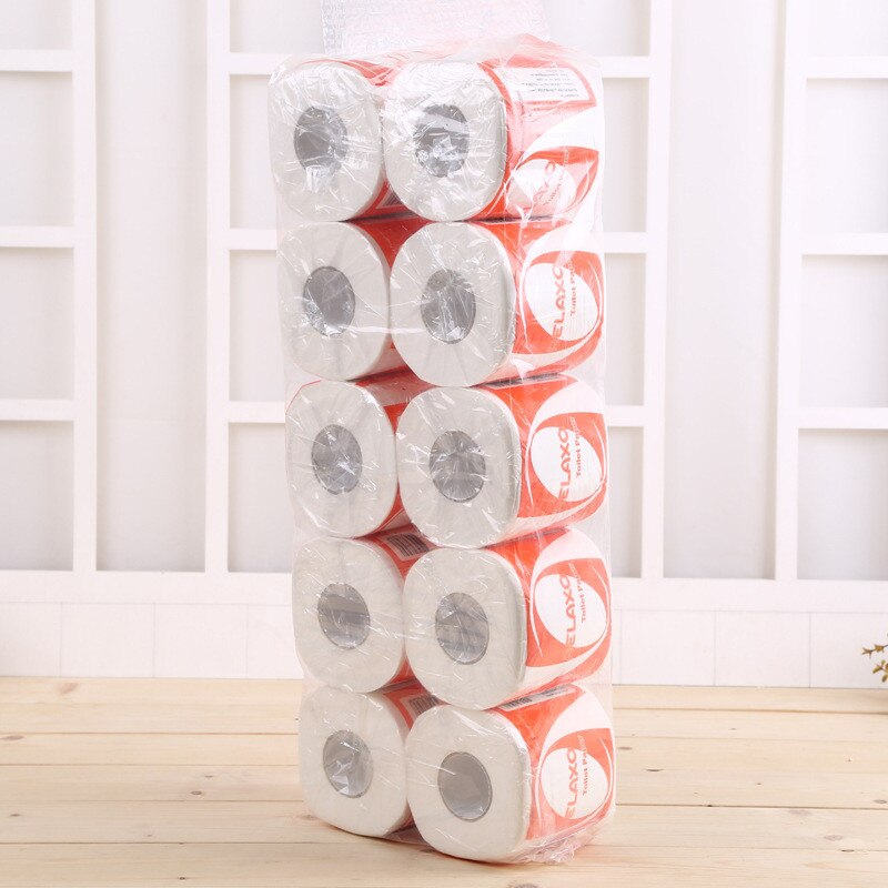 1 roll Three Layer Toilet Tissue Home Bath Toilet Roll toilet paper Soft Toilet Paper Skin-friendly Paper Towels
