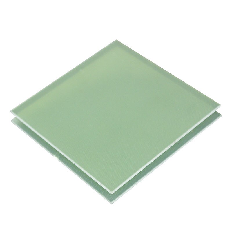 Fr-4 Epoxy Board Lichtgroen Nul Cut Hars Plaat Isolatie Elektricien Plaat Glasvezel Board Dikte 1/1.5/2/2.5Mm