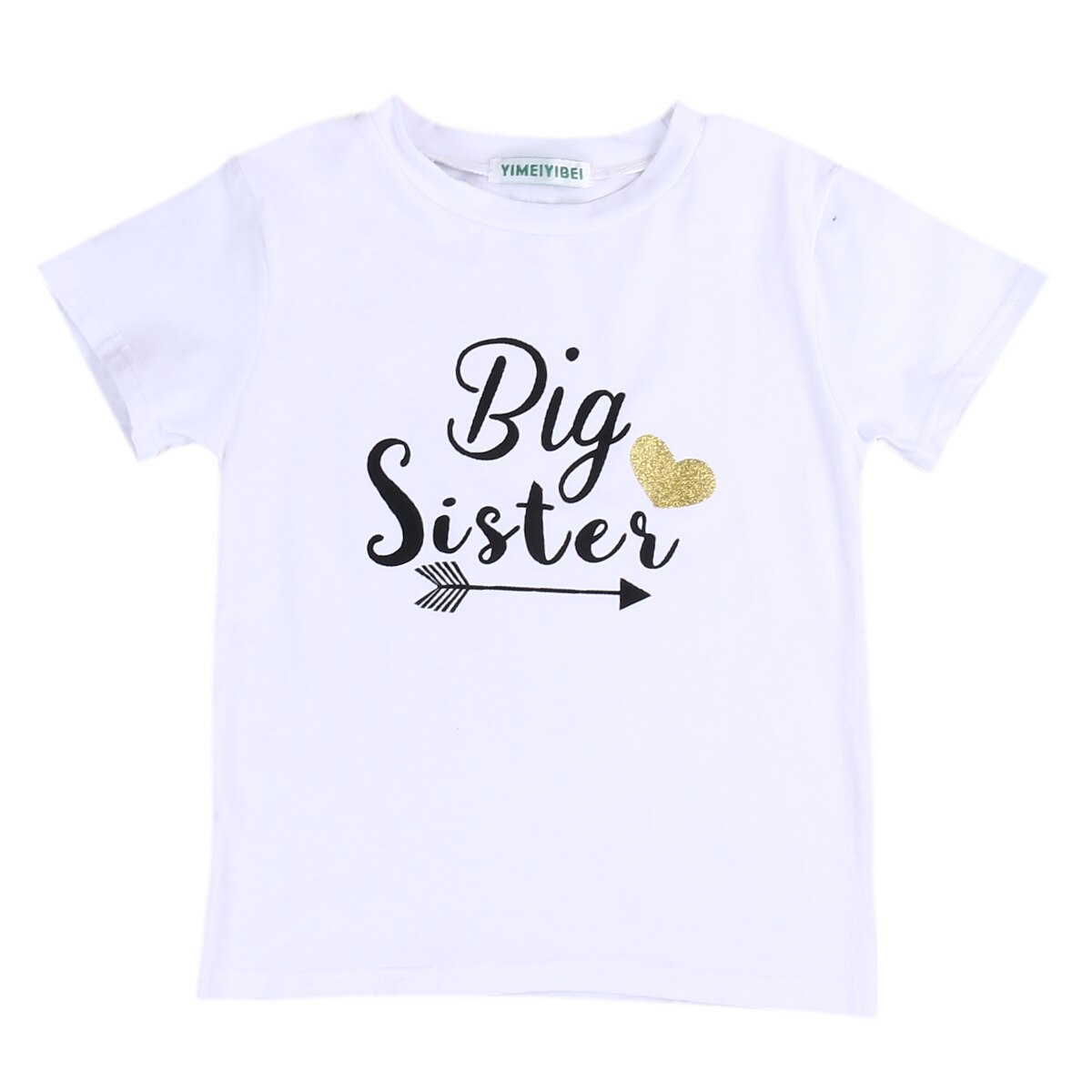 Family Brother Sister Matching Clothing Toddler Kids Baby Boys Bro Bodysuit Girls Sister T-shirt Tops Outfits Clothing: 4 to 5 Years