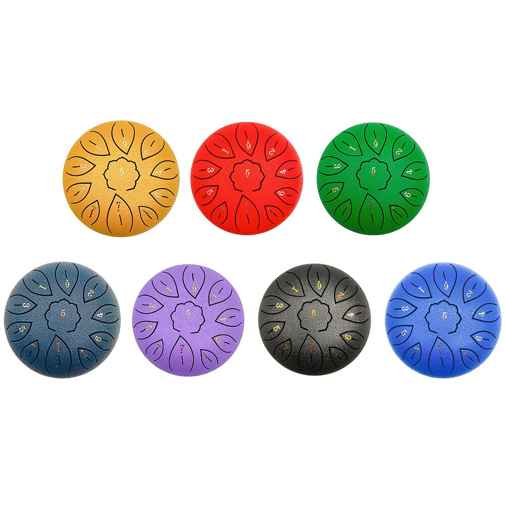 Music education Chanting Drum 6 Inch 11 Tone C Key Buddhist Chanting Sound Healing Meditation Singing Drum