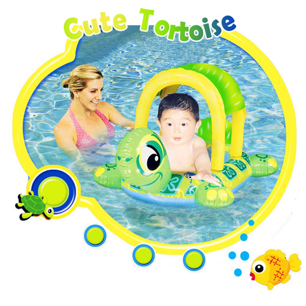 freundlicher schwimmen Ring aufblasbare Art rettungsring Art montieren spielzeug Baby badeanzug sitz Achselhöhle kreis draussen Strand Schwimmbad mit Sonnenschirm