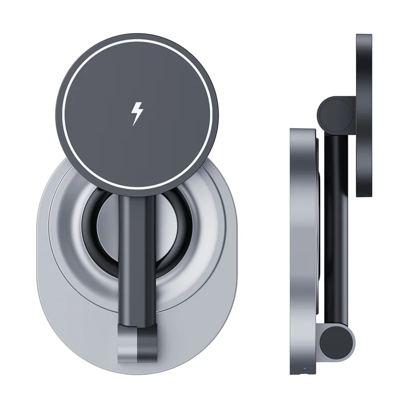 Magnético 2 em 1 carregador sem fio suporte almofada estação de carregamento rápido doca para iphone 15 14 13 12 pro max apple watch 8 7 6 airpods