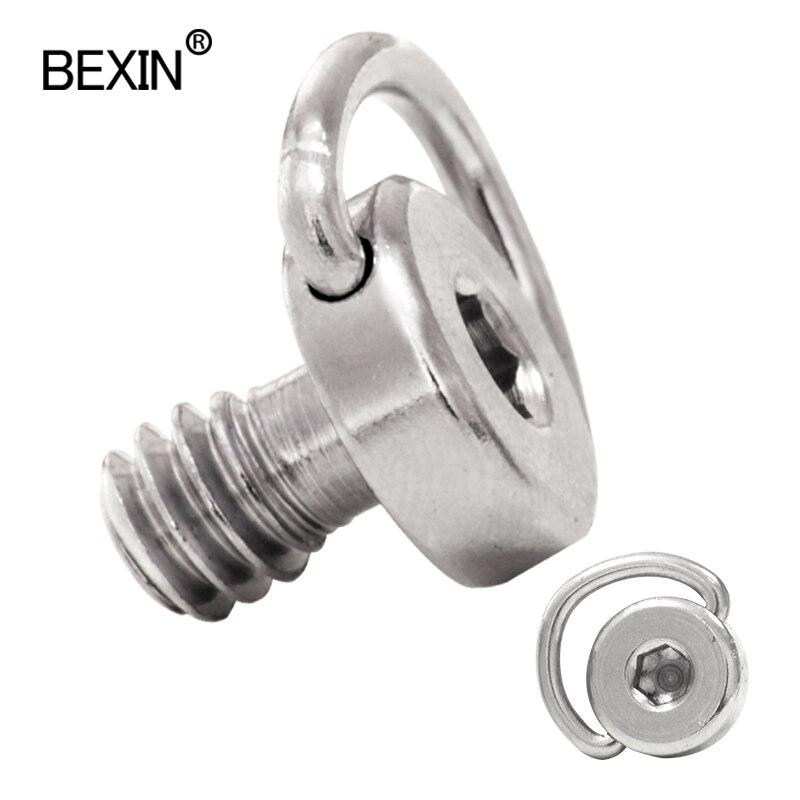 1/4 inch quick release screw stainless steel inner hexagon fixed tripod screw for tripod camera quick release plate accessory