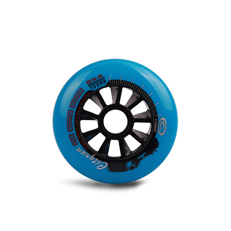[ 90mm 100mm 110mm ] cityrun 85a inline speed skates hjul skaterulle til kid voksne patiner 2 stk/sæt: Blå / 110mm