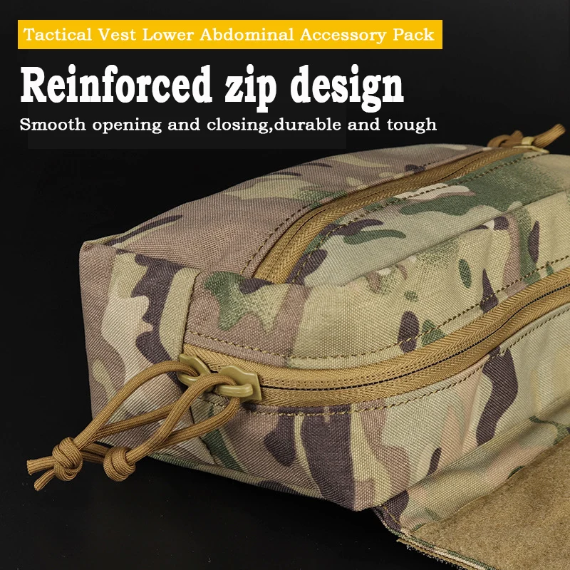 Colete tático dangler gota bolsa mini despejo abdominal bolsa fanny pacote para jpc cpc lbt d3cr mk3 mk4 placa transportadora armazenamento