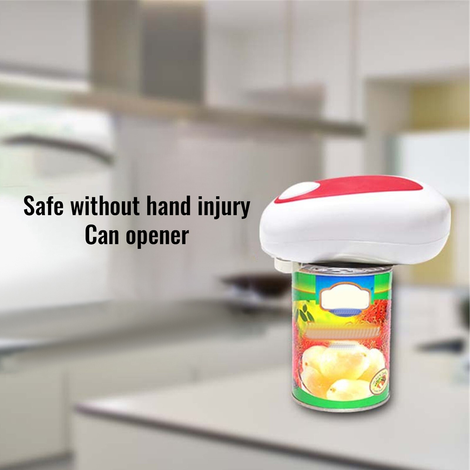 Electric Can Opener Automatic Restaurant Bottle Opener Battery Operated Handheld Jar Tin Opener Kitchen Gadgets