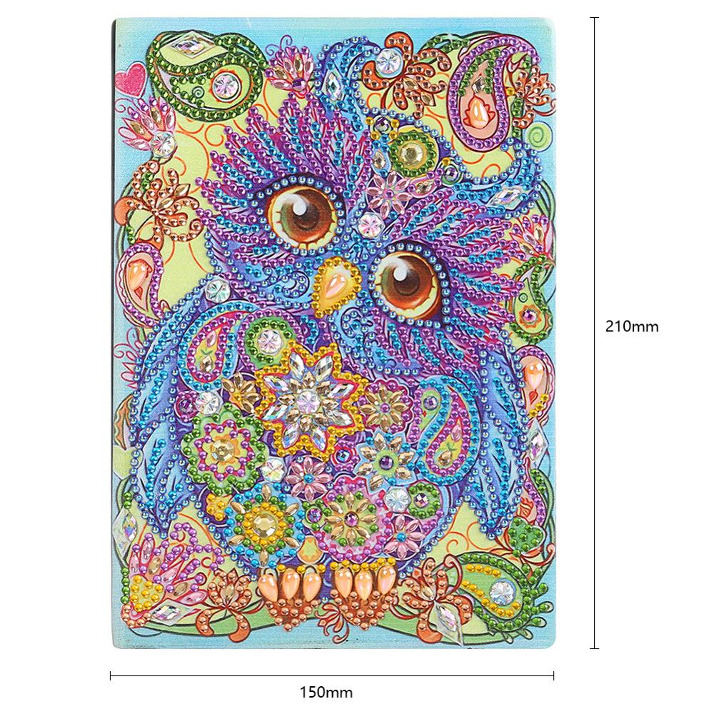 Carnet de peinture au diamant 50 Pages | Bricolage, broderie diamant, Mandala, forme spéciale, point de croix, agenda: O