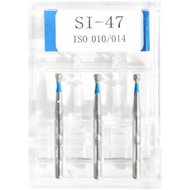 15 stücke/5 Boxen Zahn Diamant Bohrer SI-45/SI-46/SI-47/SI-47C/SI-48 Polierer Bohrer Dia -bohrer hoch Geschwindigkeit Handstück Zahnarzt Gitter: SI  47
