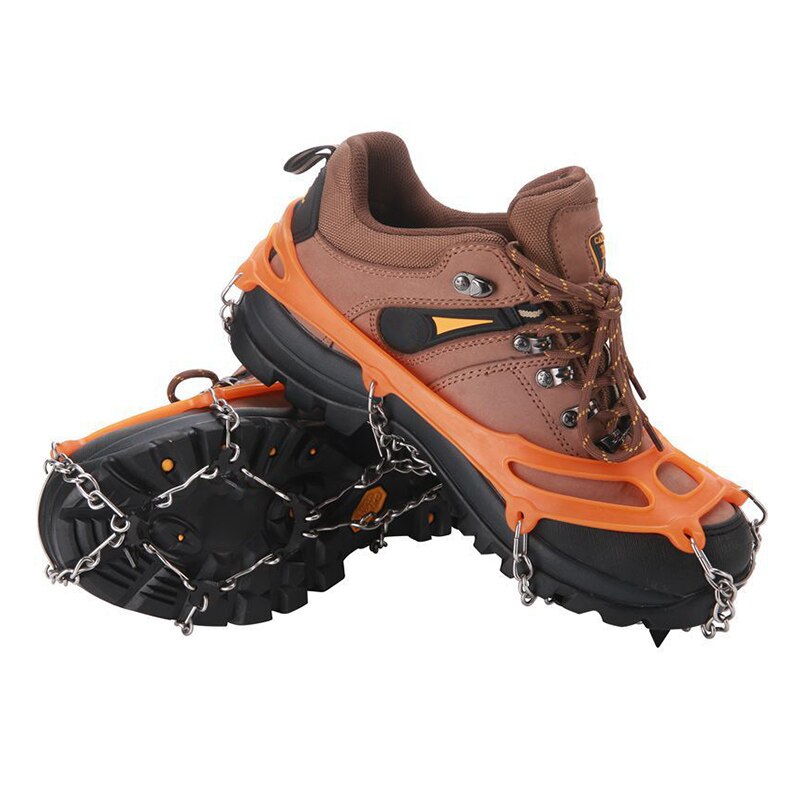 8 griffe chaussure glace griffe anti-dérapant bottes Crampons en plein air escalade chaussures accessoires randonnée alpinisme