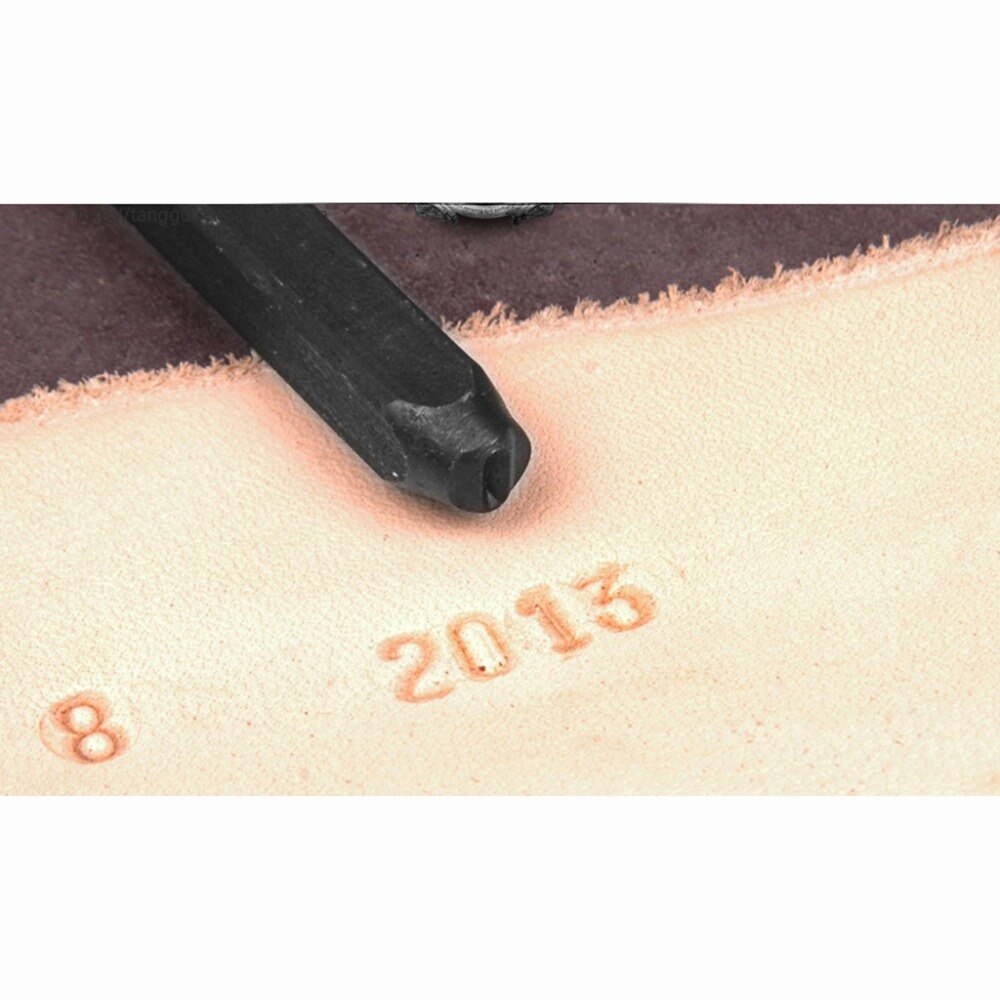 Stamps Digital Punch Letter/Numbers Set Punch Steel Metal Die Tool Case Craft DIY