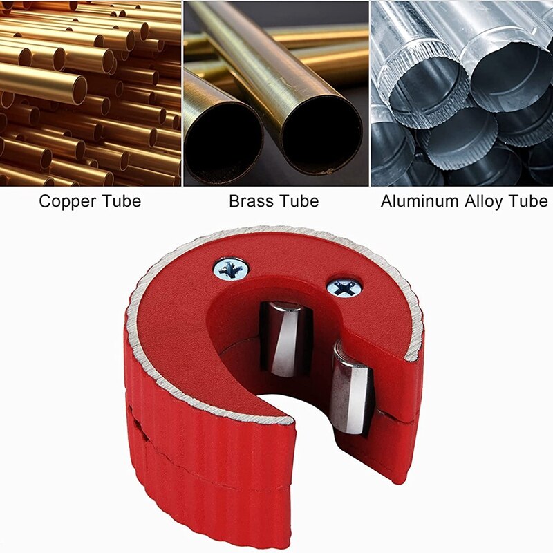 2 Stuks 15Mm &amp; 22Mm Koperen Buis Snijder Mini Auto Pijp Slice Tool Zinklegering Tube Cutter Voor snijden Koper Aluminium Buizen