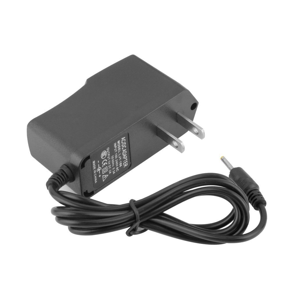 Universal Black IC Power Adapter AC Charger DC 5V 2A / 2000mA 2.5mm EU/US Plug for Android Tablet Laptop