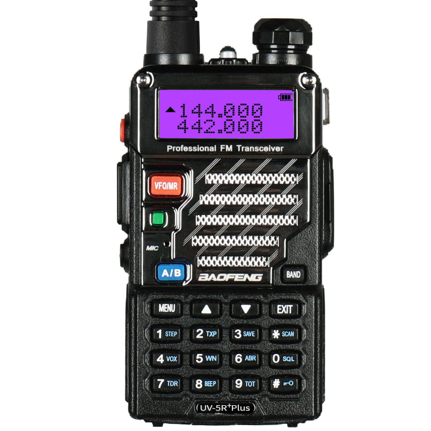 BAOFENG UV-5R+ Plus Two Way Radio, Long Range for Adults Rechargeable with Earpiece, Walkie Talkie for Outdoors: Default Title