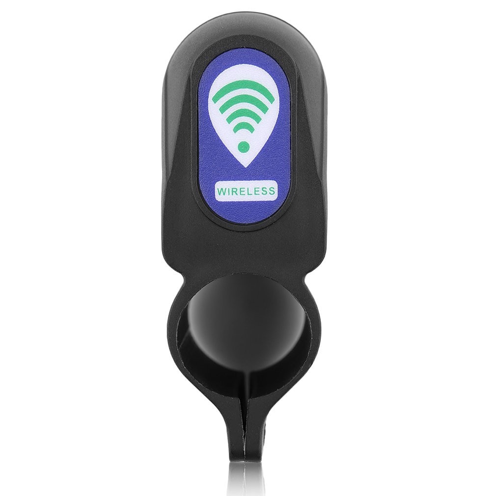 Bicycle Wireless Remote Control Anti-theft Alarm, Shock Vibration Sensor Bicycle Bike Security Alertor Cycling Lock Apps Control
