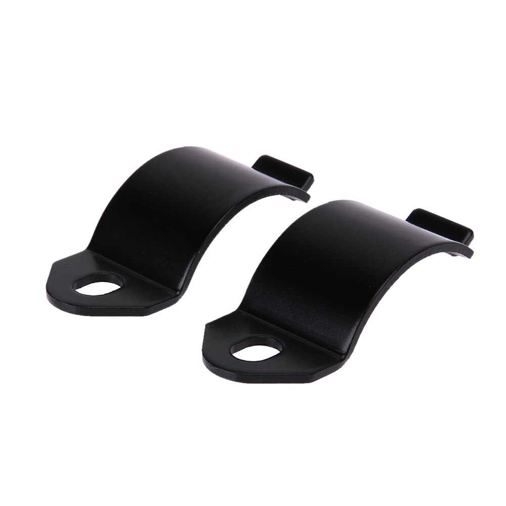 Motorrad Blinker-kontrollleuchte Lampe Halfter Schock montieren (Schwarz)