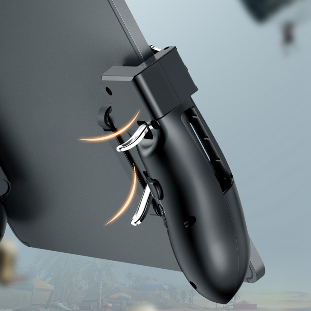 Til pubg-controller med seks fingre, pubg mobile-trigger, gamepad-greb, lr fire-sigteknap, joystick til ipad-tablet, fps-håndtag