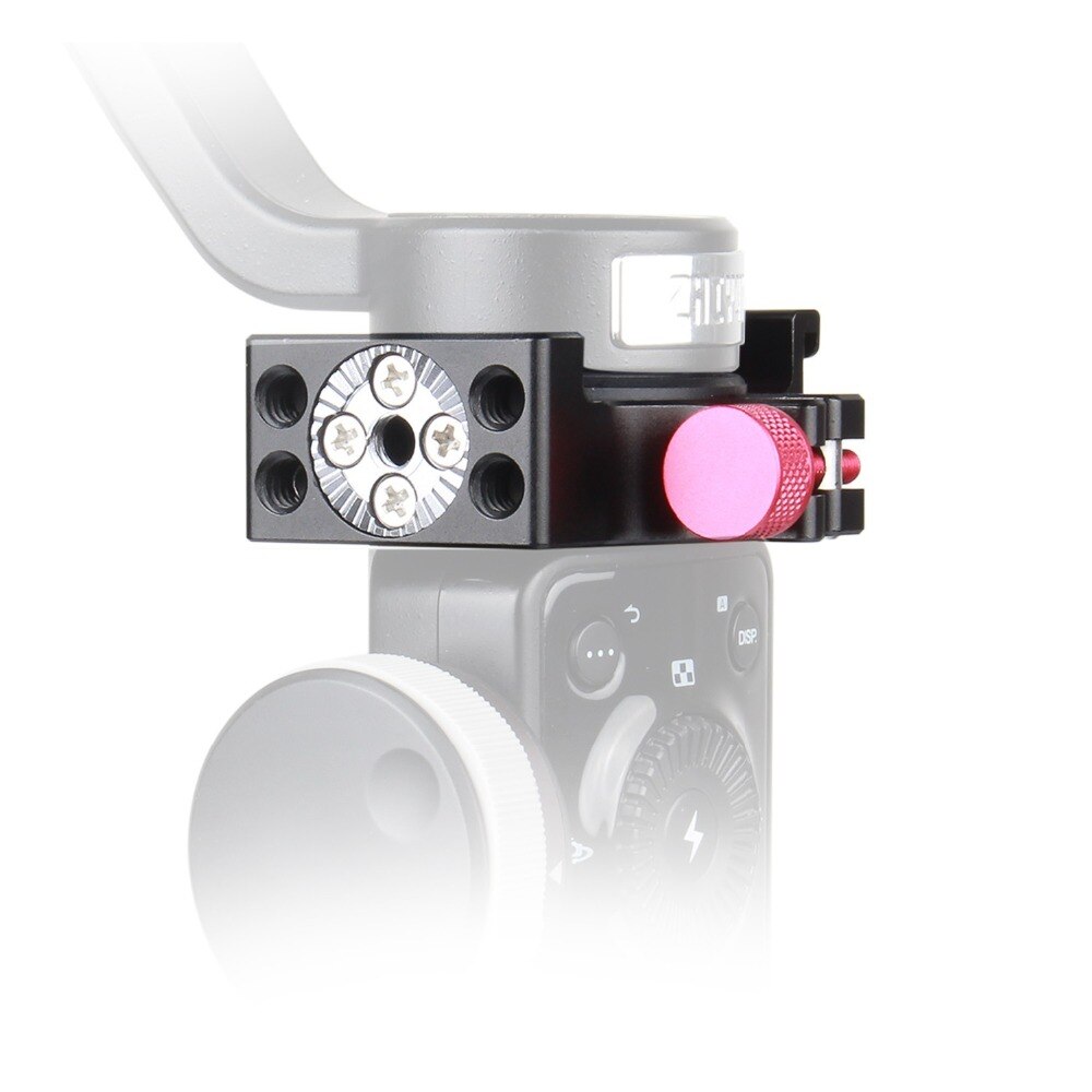 Eachshot 4- ring-blitzschuhadapterring für zhiyun smooth 4,, zubehör für zhiyun smooth 4, anwendbar auf rode gimbal-mikrofone