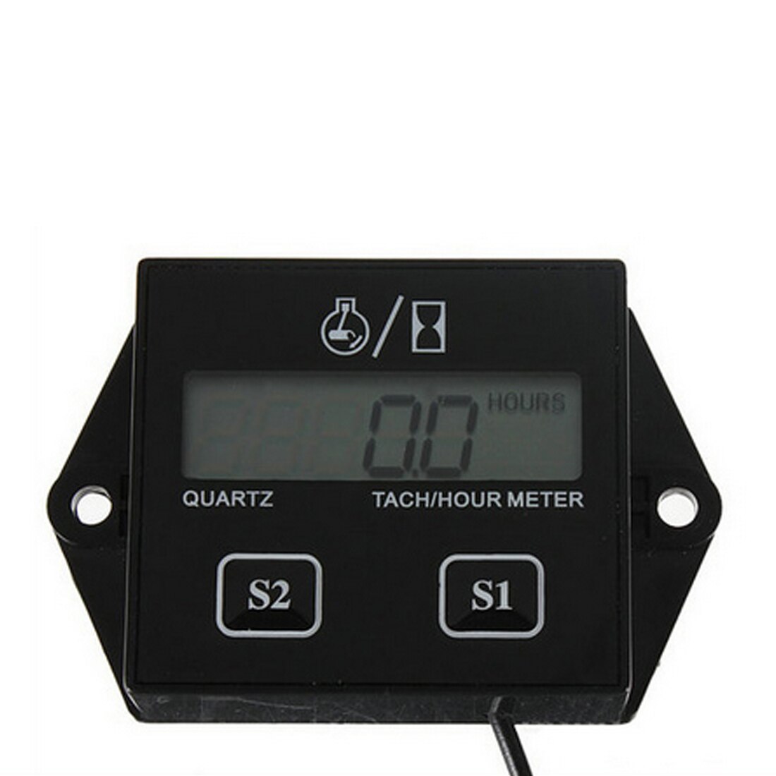 Digital Engine Tach Hour Meter Tachometer Gauge Inductive LCD Display For Motorcycle Motor Marine bike Boat Measuring Tools