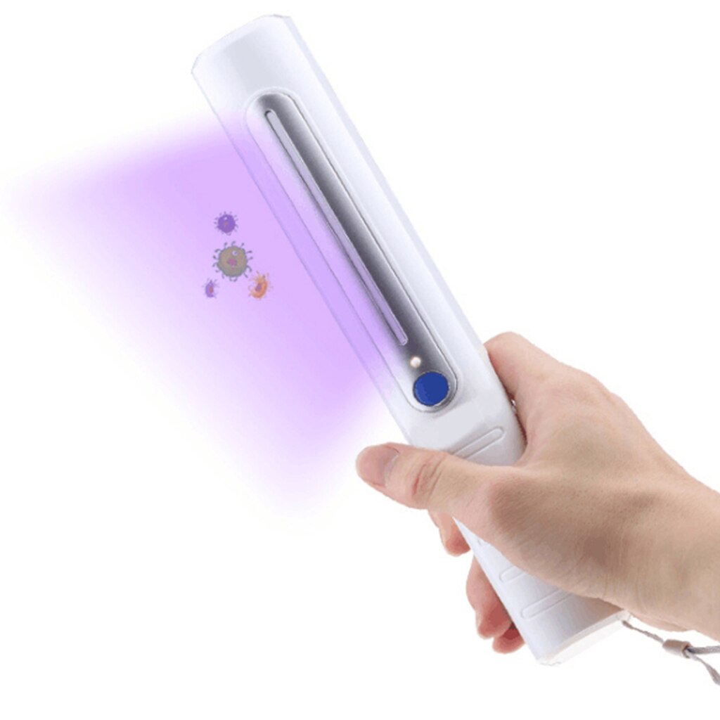Handheld UV Lamp Germicidal Light Tube Digital Ultraviolet Sterilizer LED Lamp Bacterial Disinfect Virus Lights for Mask Phone