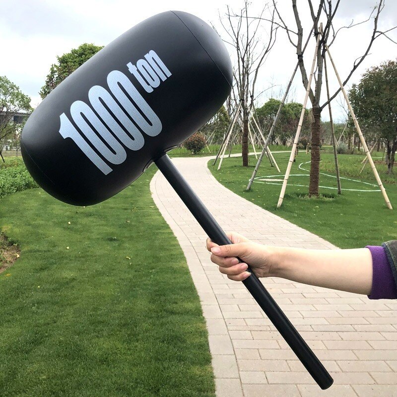 Lucht Hamer Duizend-Ton Hamer Opblaasbaar Speelgoed Opblaasbare Hamer Blow Up Lawaaimaker Speelgoed Percussie Speelgoed Beat Speelgoed Hamer spelen Speelgoed