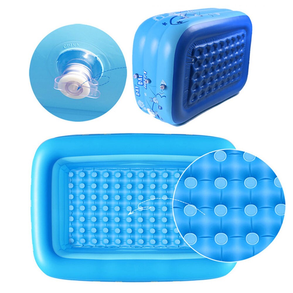 Inflatable Swimming Pool for Kids Outdoor Children Basin Bathtub PVC Cartoon Funny Water Play Pool