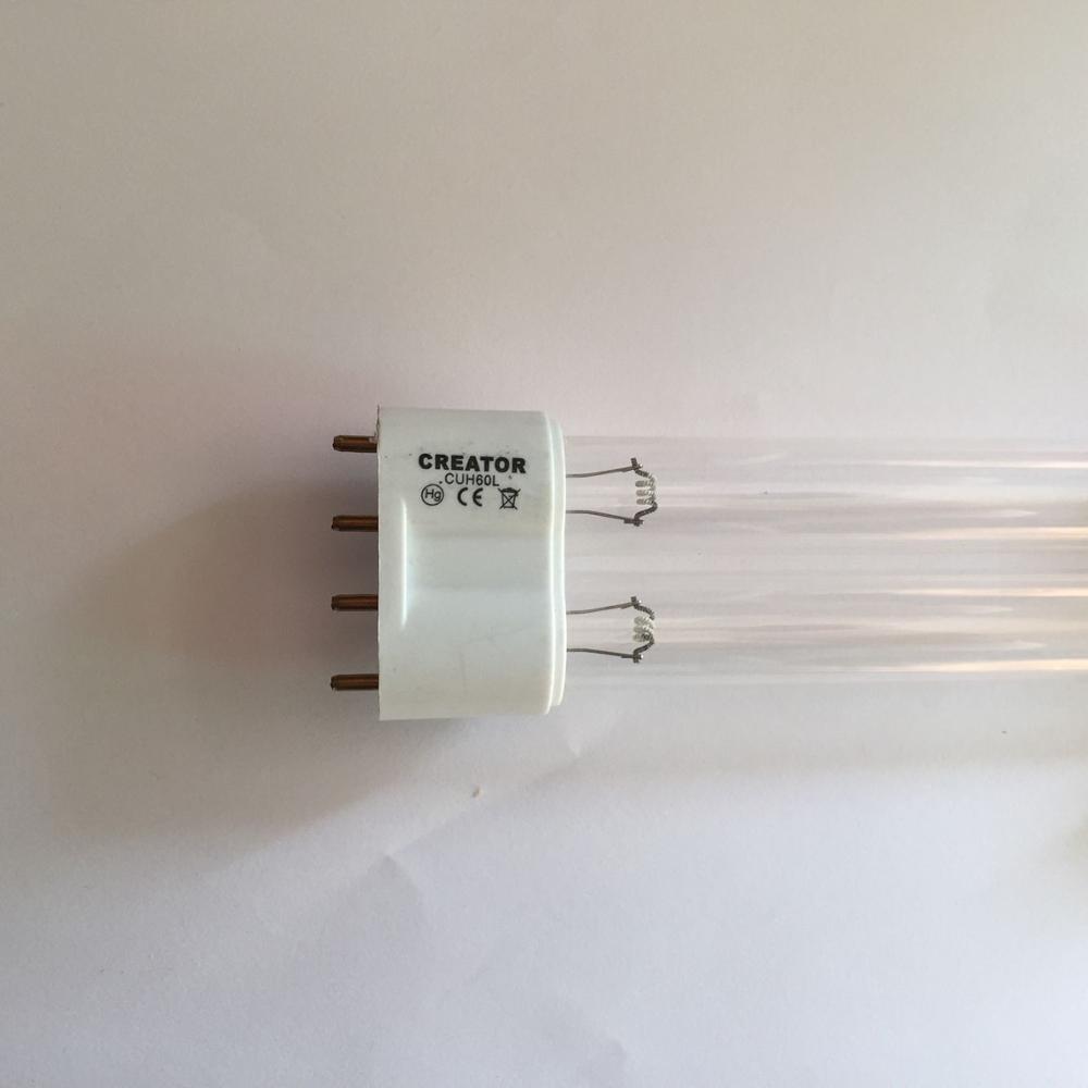 GUH60L 2G11 13000H , UVC 18W 24W 36W 60W 4-Pin UV Tubes Bactericidal Lamp,2G11 36W UV,24W UV