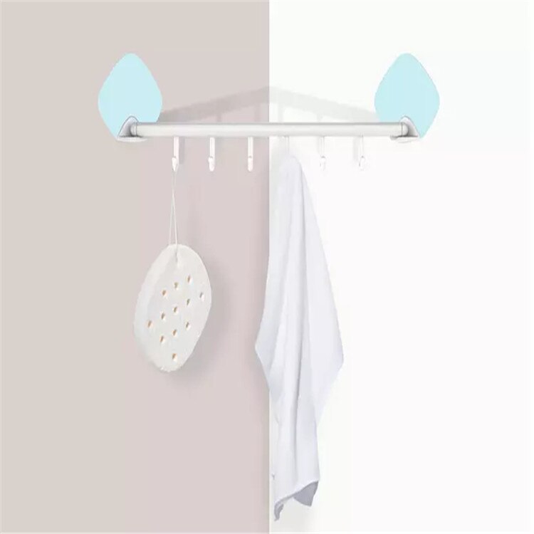 seamless wall-mounted hook kitchen can be rotated 6 even hook wall decoration