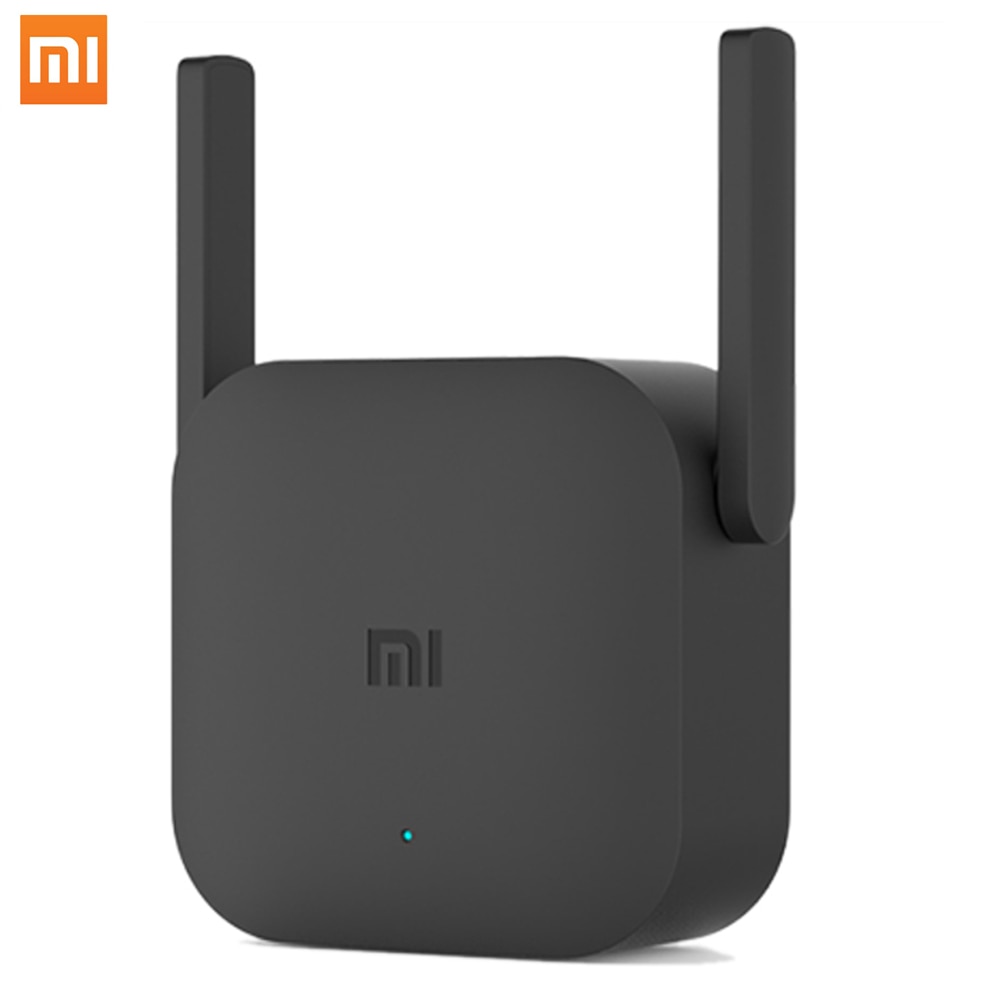 Xiaomi Pro 300M WiFi amplificateur WiFi répéteur 2.4G Wifi Signal Extender Roteador APP contrôle Wifi Extender Amplificador noir