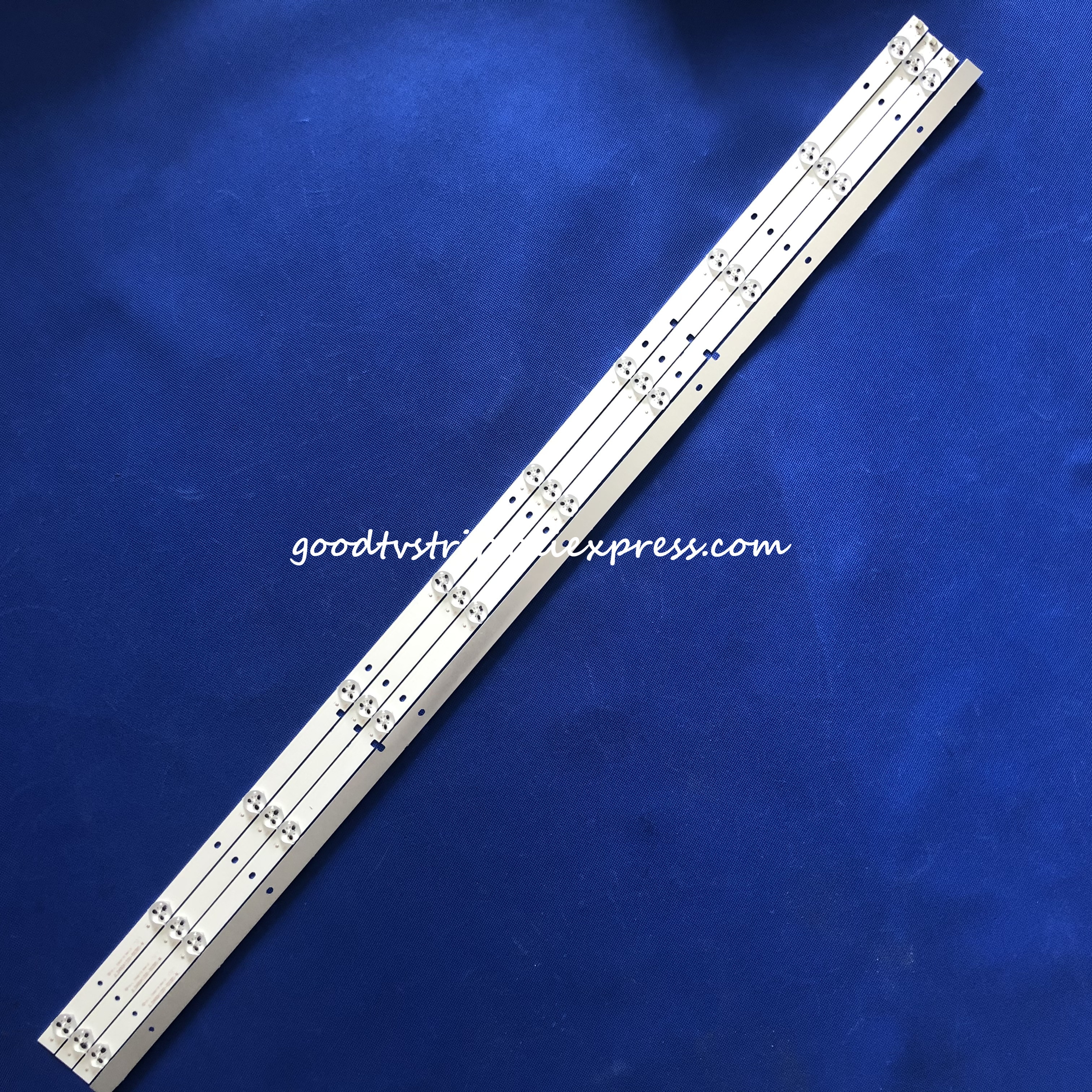 Tira de luces LED de retroiluminación, accesorio para televisor Hisense de 49 &quot;, H49M2600 H49M2100 JL.D490A1330-003BS-M LED49H2600 LED49K300U JHD490N2F81, 10 lámparas