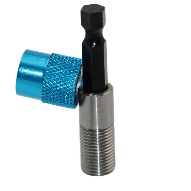 1 pcs 6.35mm Magnetische Quick Release 1/4 Inch Hex Shank 60mm Quick Release Boor Houder Schroevendraaier Bit houders