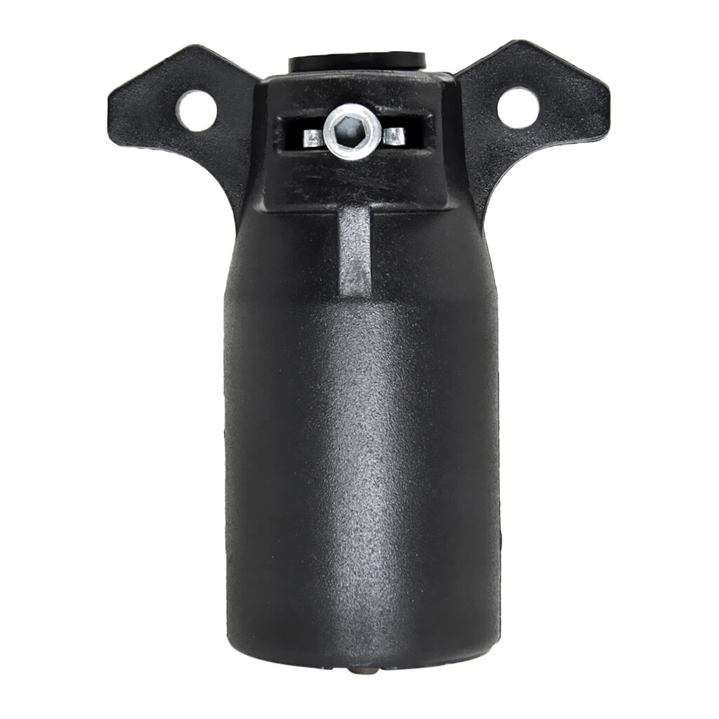 12V 7 Pin Trailer Plug Socket Towing Electric Plug Connector Black