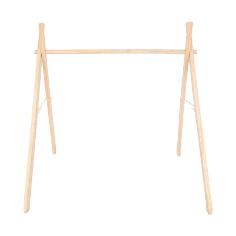 Nordic Eenvoudige Houten Fitness Rack Kinderen Kamer Decoraties Baby Play Gym Bar P31B: Default Title