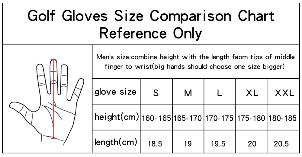 GOG golf gloves magic tape pu slip-resistant breathable left hand red blue for outdoor sport