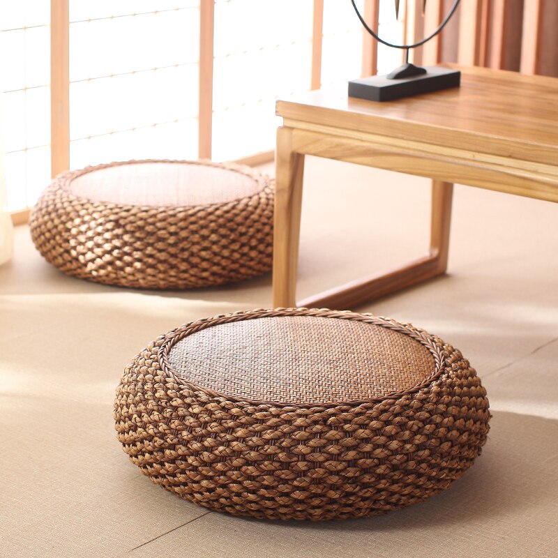 Style orientiel classique tabouret chaussures banc à langer meubles chinois décoratifs japonais Zen Tatami tabouret bas