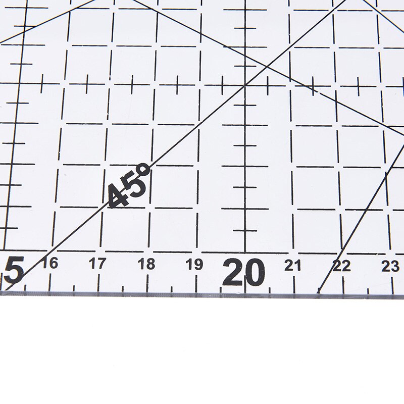 1 Pc Transparent Patchwork Acrylic Material Ruler School QuiltinRuler Scale Tools Supplies 15 * 30cm
