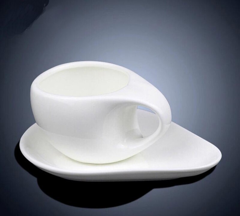 Ceramic Coffee Cup And Saucer Set Luxury Tea Cups And Coffee Cups: Default Title