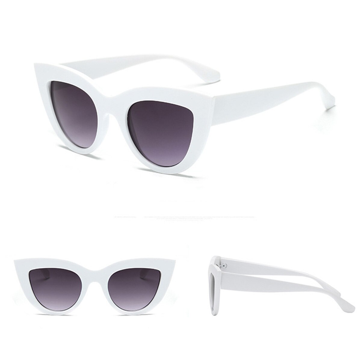 Women Ladies Cat Eye Retro Vintage Style Rockabilly Sunglasses Eye Glasses